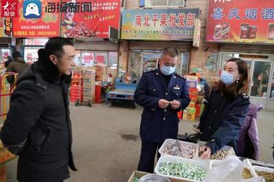 即墨区市场监管局开展春节前食品安全检查